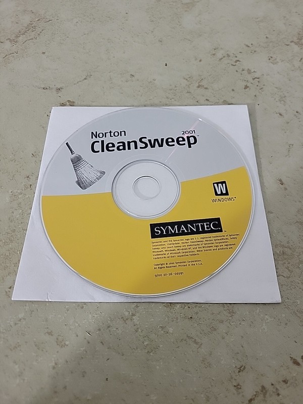 Norton CleanSweep 2001 PC Software