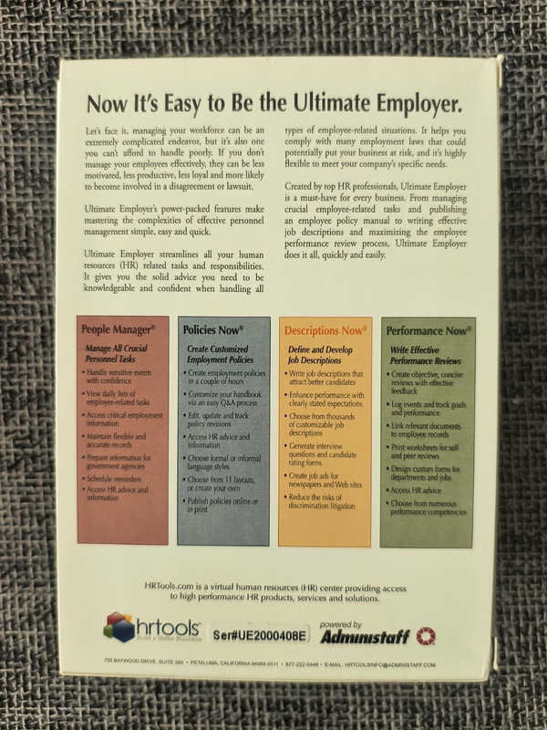 Ultimate Employer Workforce Management Software CD-ROM (5) gallery