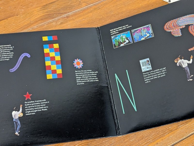 Amiga Deluxe Paint ~ Electronic Arts EA Daniel Silva ~ Docs Only ~ No Diskettes gallery
