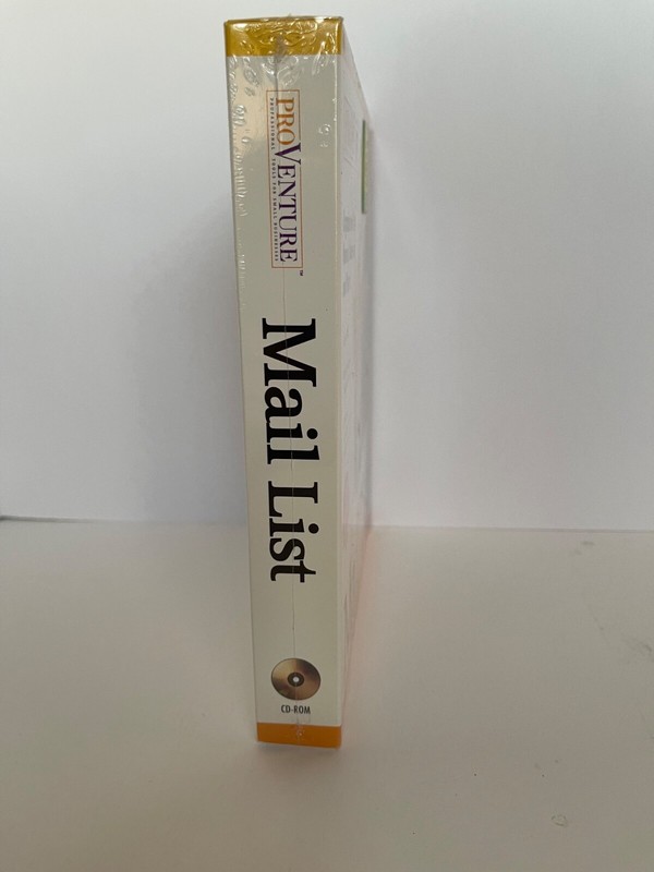 Pro Venture Mail List CD-ROM Windows 95 NIB 1998 gallery