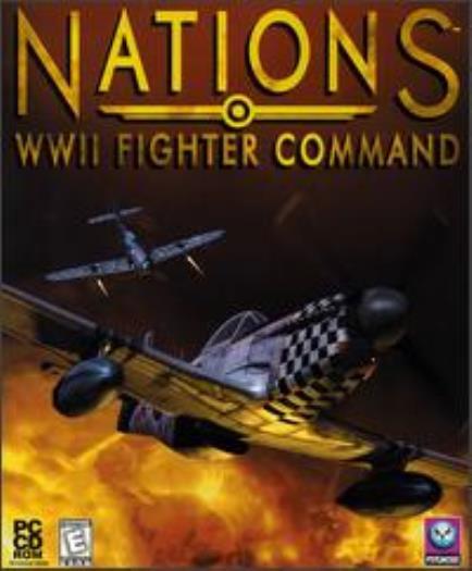 Nations: WWII Fighter Command PC CD combat flight air plane simulation war game!