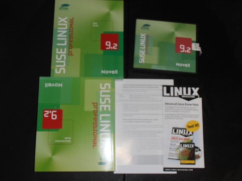 Suse Linux 9.2 Operating System (2004) Complete in box gallery