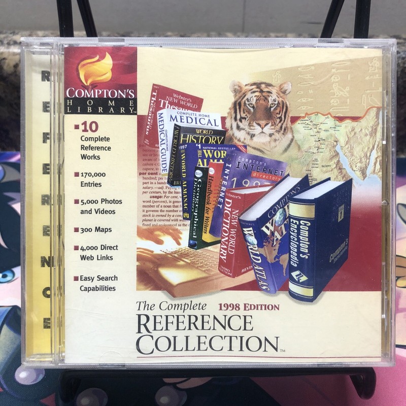 Compton’s Home Library, Complete Reference Collection, 1998 Edition, Learning#ML