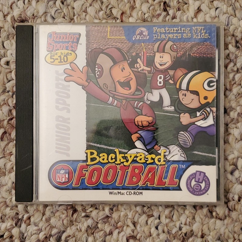 Humongous Entertainment Backyard Football Junior Sports CD-ROM Win/Mac Ages 5-10