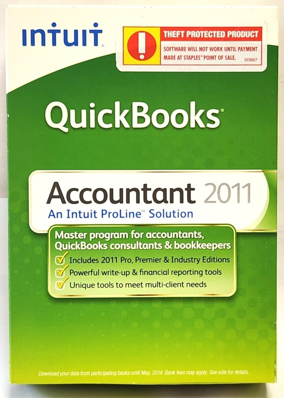 INTUIT QUICKBOOKS ACCOUNTANT 2011 – NEW