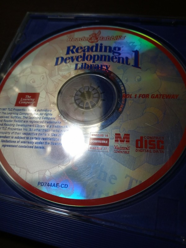 Software PC Reader Rabbit’s Reading Development Library 1 pc cd ROM