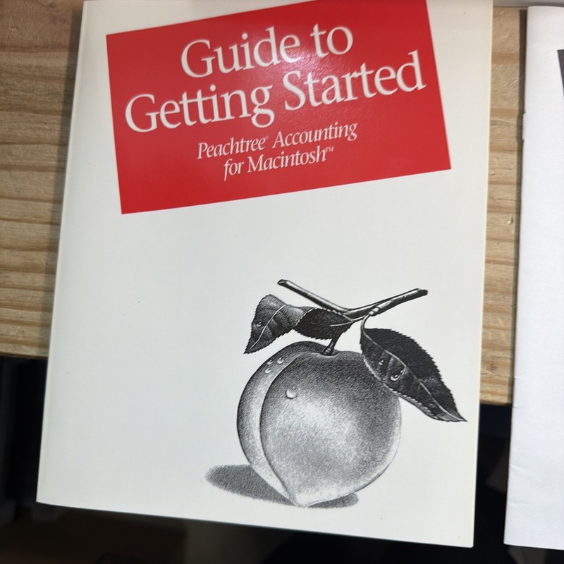 Peachtree Accounting For Macintosh 2.0 From 1993 Vintage gallery