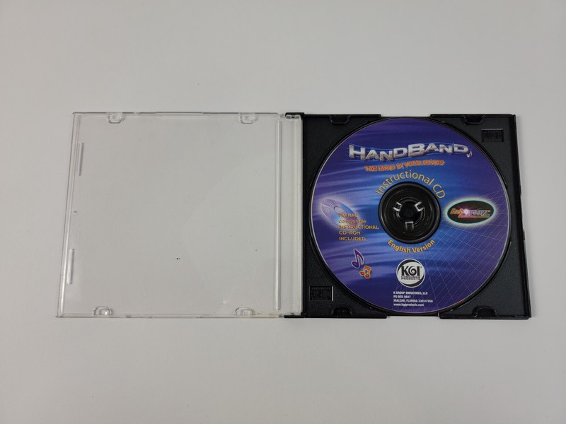 HandBand Instructional CD DISC ONLY PC & Mac CD-ROM Software English