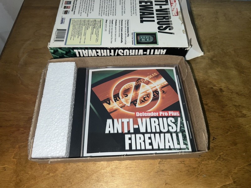 Defender Pro Plus Anti Virus / Firewall PC CD ROM Complete In Small Box gallery