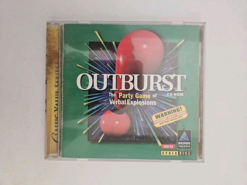 Outburst The Party Game Of Virtual Explosions Windows 95 PC Game