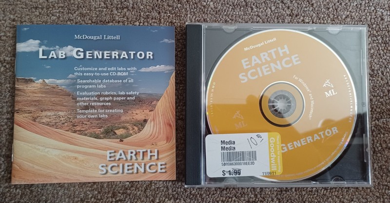Lab Generator Earth Science Cd-rom Mcdougal Littell