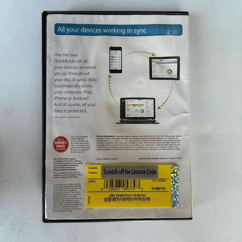New Intuit QuickBooks Essentials Online 2015 Small Business Cloud Accounting gallery
