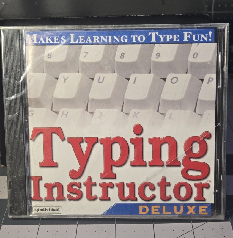 New from “Individual” Sealed Software PC CD Rom Typing Instructor Deluxe