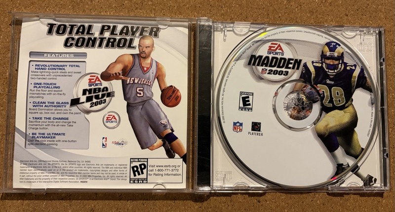 EA Sports Madden 2003 for Windows PC CD-ROM In Very Good Condition gallery