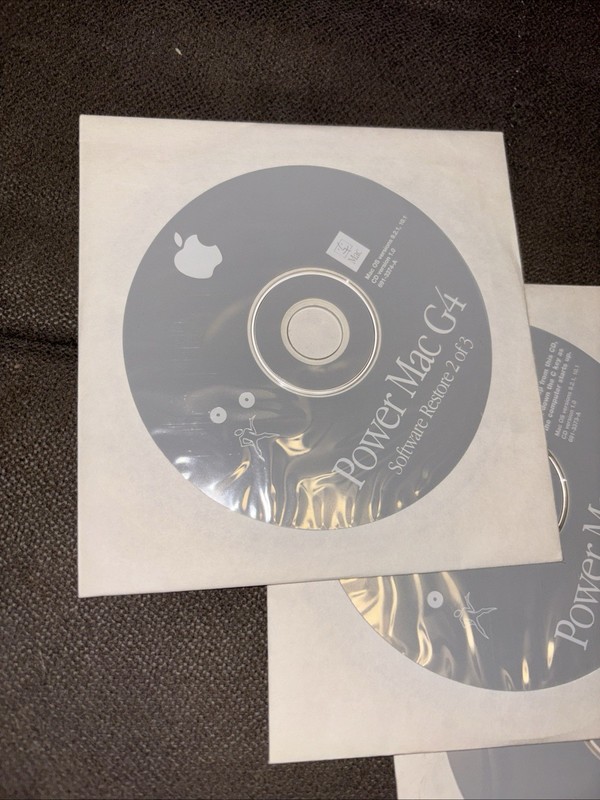Power MAC G4 Software Install and Software Restore Version 9.1, 10.0.3