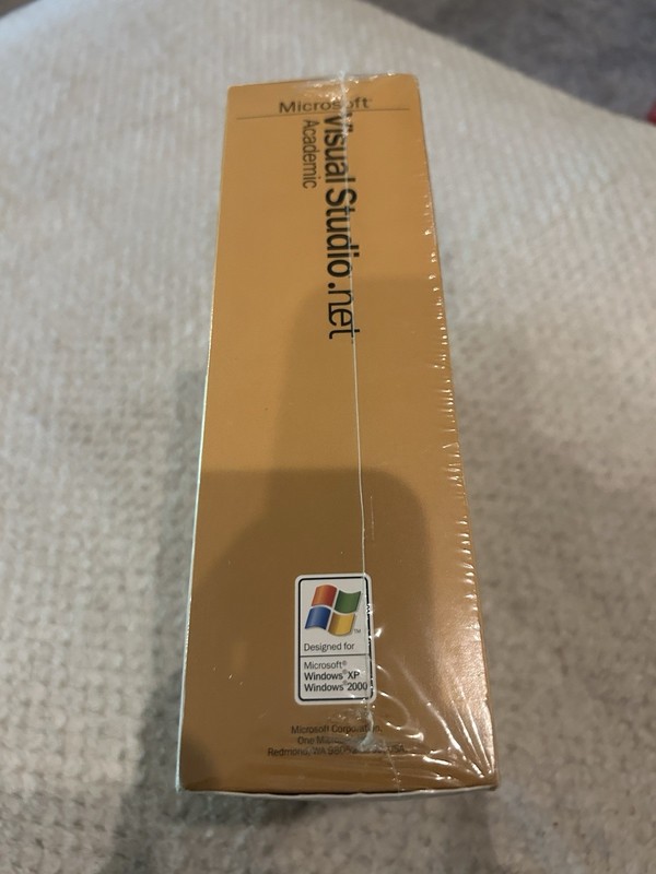 Factory sealed Microsoft Visual Studio .NET Academic 2003 gallery