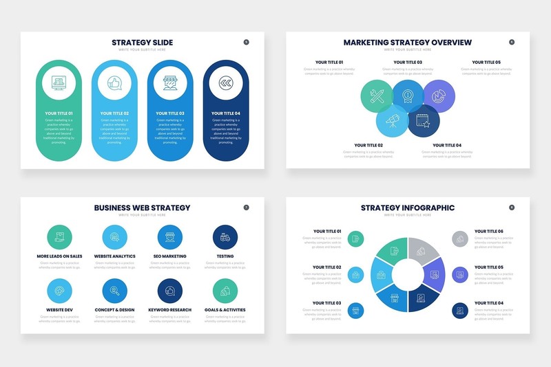 Strategy Infographics Template gallery