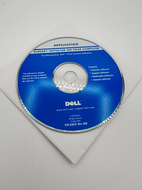 Dell Tools System Software and Drivers & Utilities CDs 2003 Revision A00 gallery