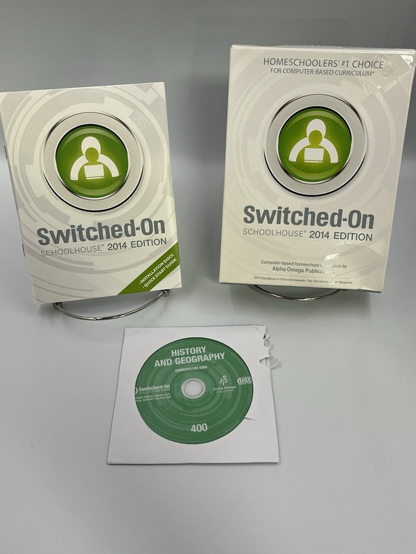 SWITCHED-ON SCHOOLHOUSE HISTORY AND GEOGRAPHY 400 4TH GRADE CURRICULUM DISC