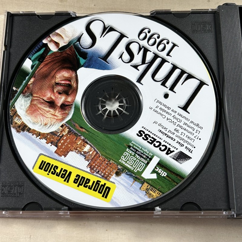 Links LS 1999 Upgrade Version PC CD-ROM Golf Simulation Game ACCESS Software gallery