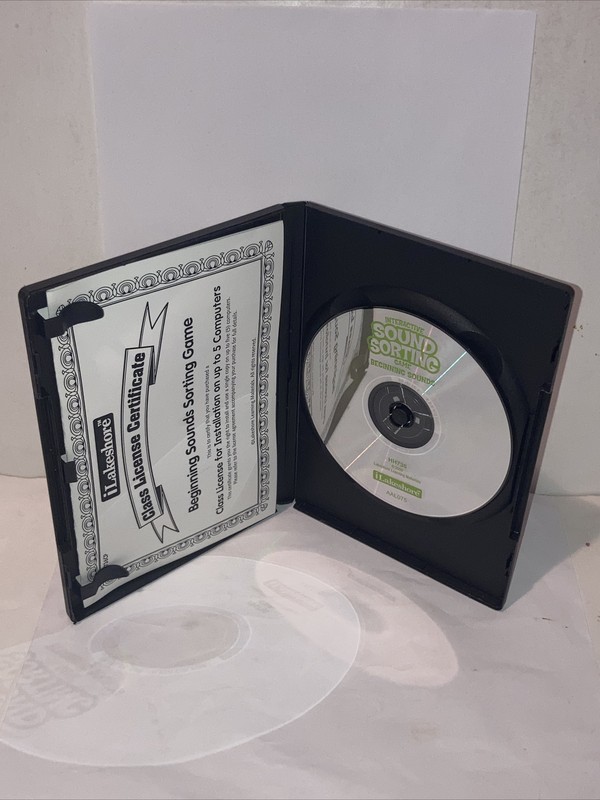 SOUND SORTING Beginning Sounds CD Lakeshore Interactive Whiteboard Software gallery