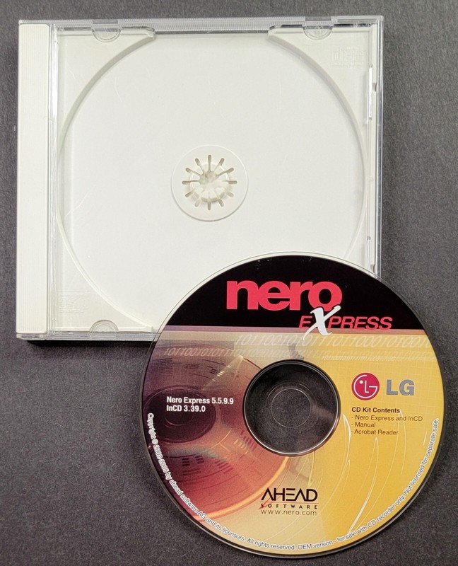 Nero Express 5.5.9.9 & InCD 3.39.0 Burning Software 2005