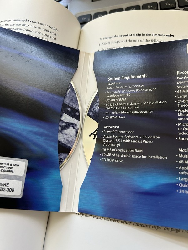 ADOBE PREMIERE 5.0 FOR MAC PLUS MEDIA CONTENT WINDOWS/MAC CD`S gallery