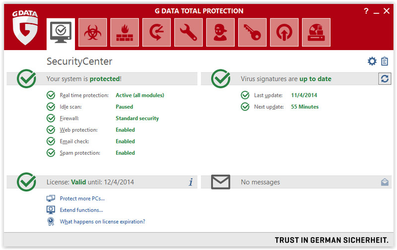G DATA Total Protection 3 PC 2024 VOLLVERSION / Upgrade GDATA Total Security ESD gallery