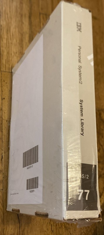 Sealed IBM PS/2 Personal System Library - Model 77 (9577) gallery