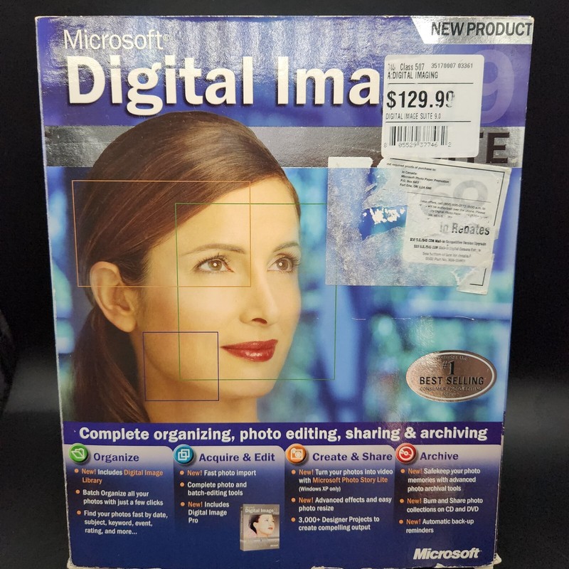 Microsoft Digital Image Suite 9 CD-ROM Manual And Disc 1 Only