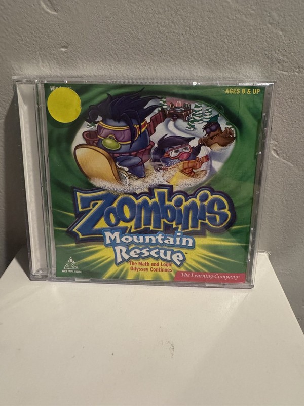 Zoombinis Mountain Rescue Game for Windows – CD:Rom Vintage Educational Game