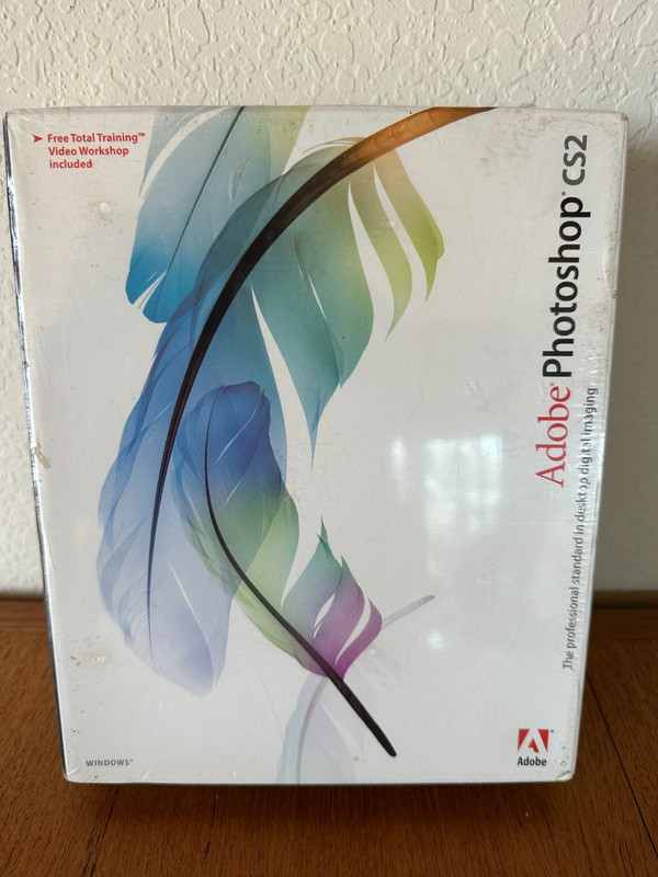 Adobe Photoshop CS2 for Windows w/ Free Total Training Video User Guide Included