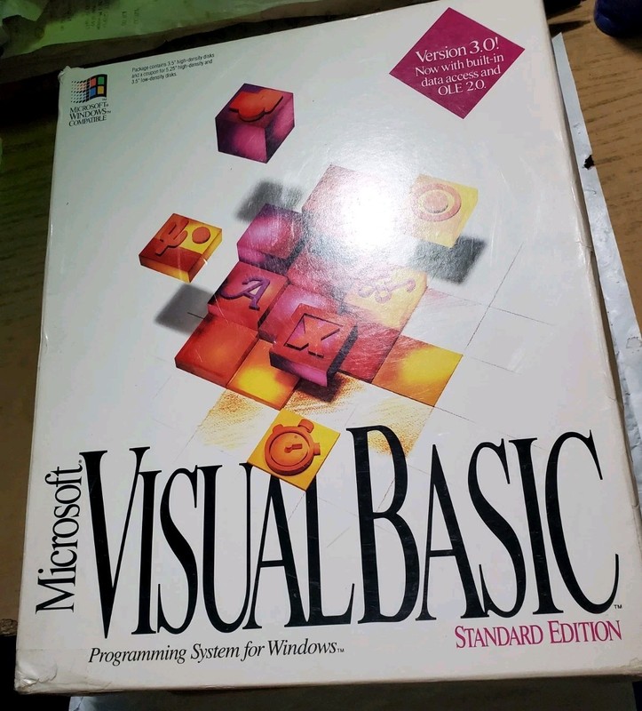 New Microsoft Visual Basic Programming System For Windows Standard Edition 3.0 gallery
