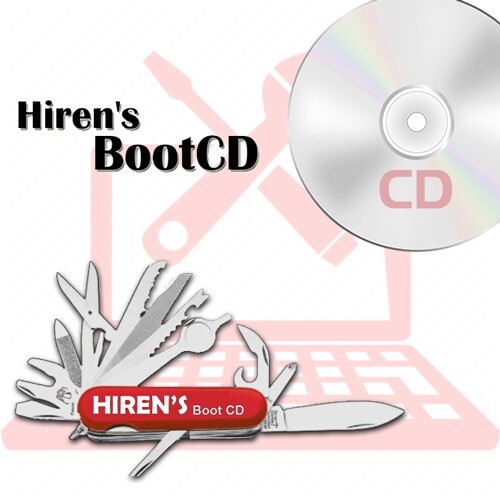 The Original Hiren’s BootCD 15.2 LIVE Bootable CD Utility Toolkit