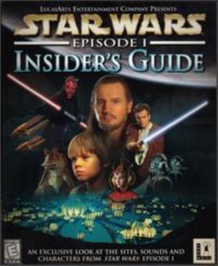 Star Wars Episode 1 Insider’s Guide PC CD in-depth info on sci-fi movie film!