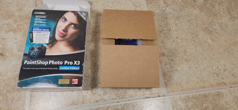 Corel Paintshop Photo Pro x3 Limited Edition New Open Box gallery