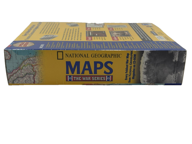 National Geographic Maps The War Series - Special Edition PC CD-ROM New Sealed gallery