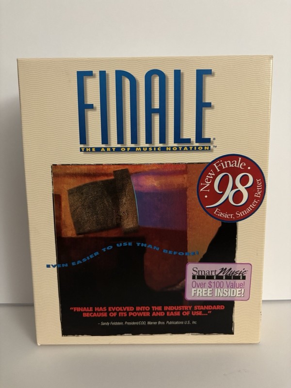 Finale 98 The Art Of Music Notation Macintosh Software - Near Mint Disc! gallery