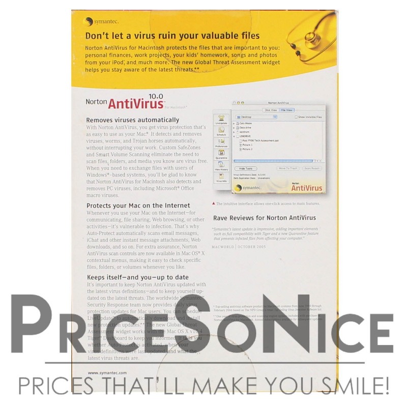 Norton AntiVirus 10 Mac NEW gallery