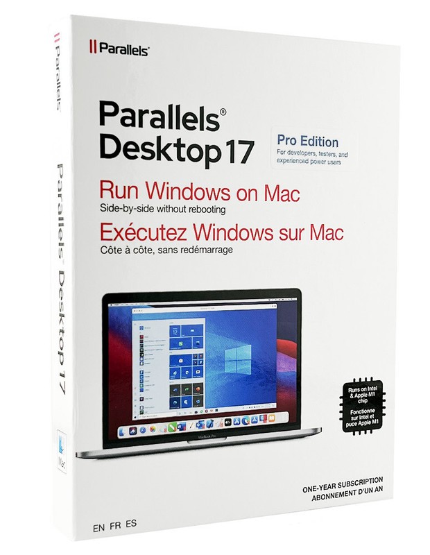 Parallels Desktop 17 PRO – 1 Year Subscription, New Retail Box