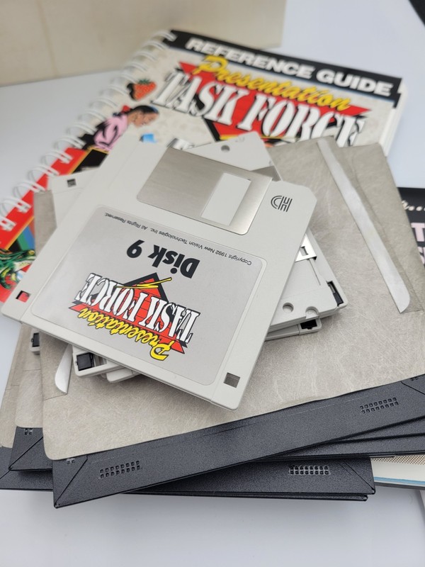 Presentation Task Force CGM 4.0 Clip Art 3500 Images DOS Windows Big Box 1992 gallery