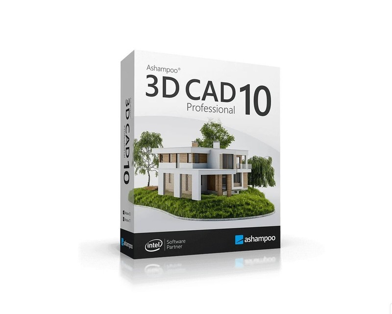 Ashampoo 3D CAD PROFESSIONAL Architecture 10 –  [Disc] OR [USB 4GB]