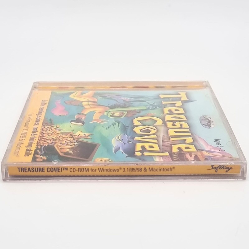 Treasure Cove! PC Mac CD-ROM Educational Game SoftKey KeyKids Ages 5-9 gallery