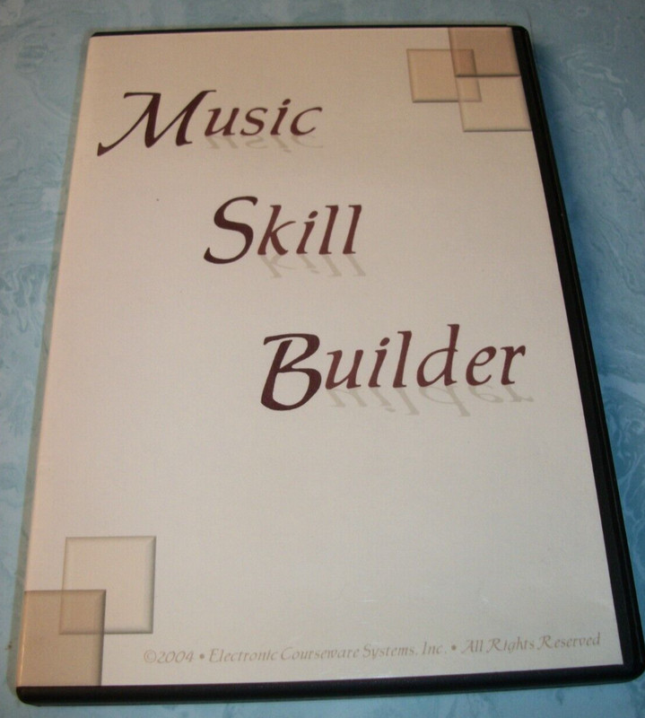 Music Skill Builder (PC/MAC CD-ROM, 2004) VGC