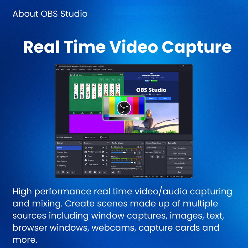 OBS Studio 2026 - Video Recording | Live Streaming Screen Recording Windows Mac gallery