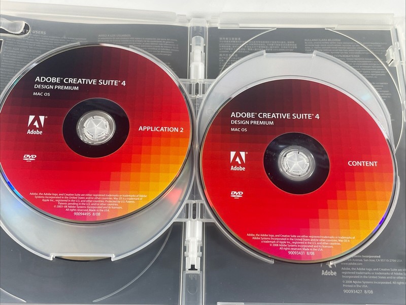 Adobe Creative Suite 4 CS4 Design Premium For MAC OS Full Retail DVD Version gallery