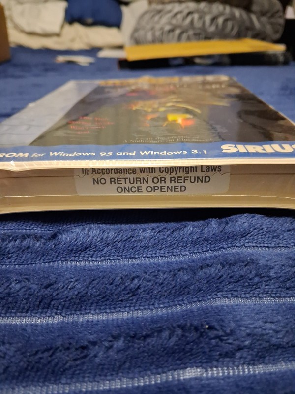 New Nightmare Elm Street Sirius Movie CD Wes Craven's For Windows 95 And 3.1 gallery