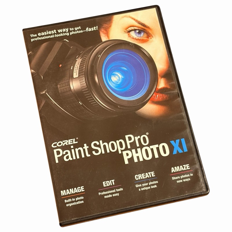 Corel PaintShop Pro Photo XI 2006 Ultimate Photo Editing Software Windows XP
