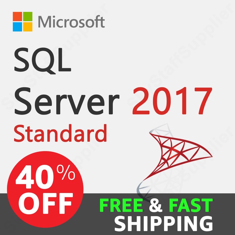 SQL Server 2017 STANDARD 24 Cores License Key PACK + 25 Access CALs BRAND NEW gallery