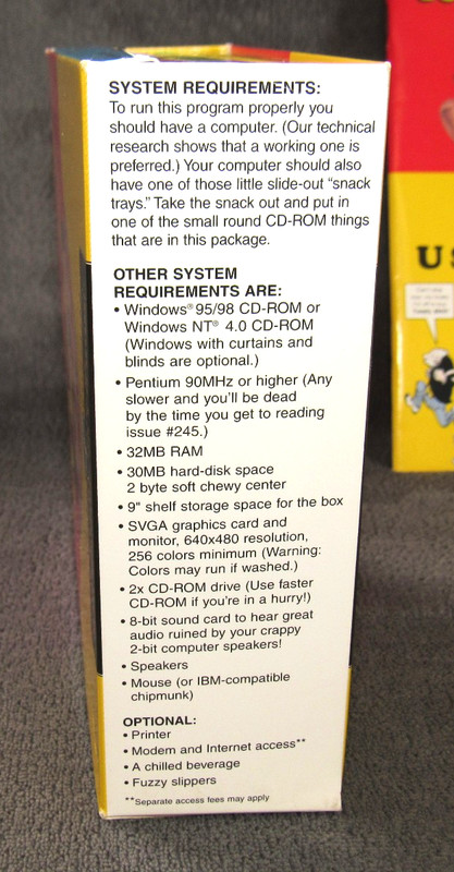 Totally MAD (PC,1999) CD-ROM Every Issue of MAD Magazine 1952-1998 + USER GUIDE gallery